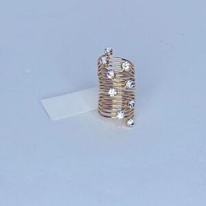 Gold/Clear ring from RESET-CLOSET
